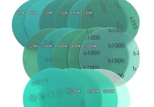 绿色聚酯膜砂纸细节图3